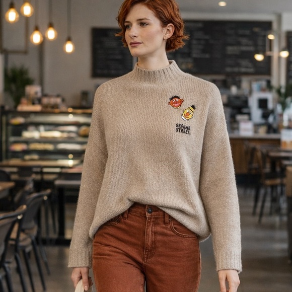 H&M Sweaters - H&M Bert n’ Ernie Mock Neck Sweater NWOT